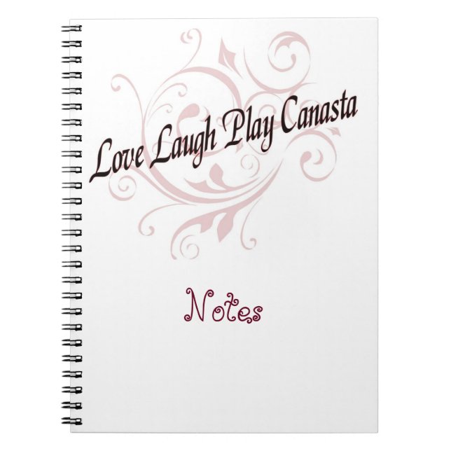 Canasta Note Book (Front)