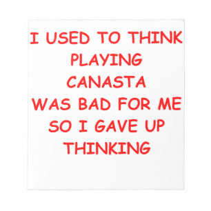 canasta notepad