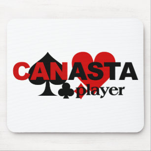 Canasta Player mousepad