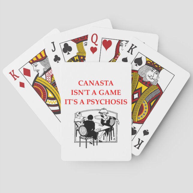 CANASTA PLAYING CARDS (Back)