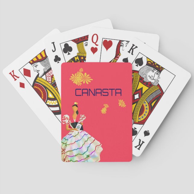 Canasta playing cards (Back)