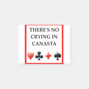 CANASTA POST-IT NOTES