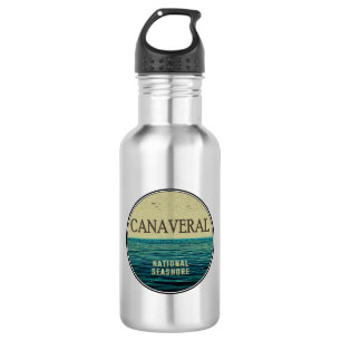 Canaveral National Seashore Florida Ocean Birds 532 Ml Water Bottle