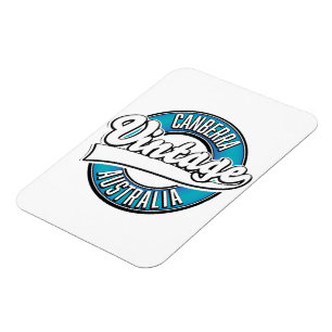 Canberra Australia vintage logo Magnet