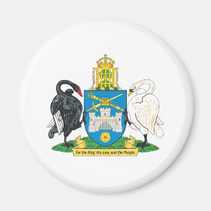 Canberra Coat Of Arms Magnet