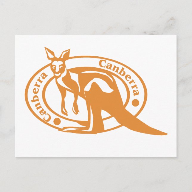 Canberra Stamp Postcard (Front)