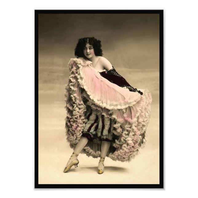 Cancan Dancer 4 Photo Print (Front)