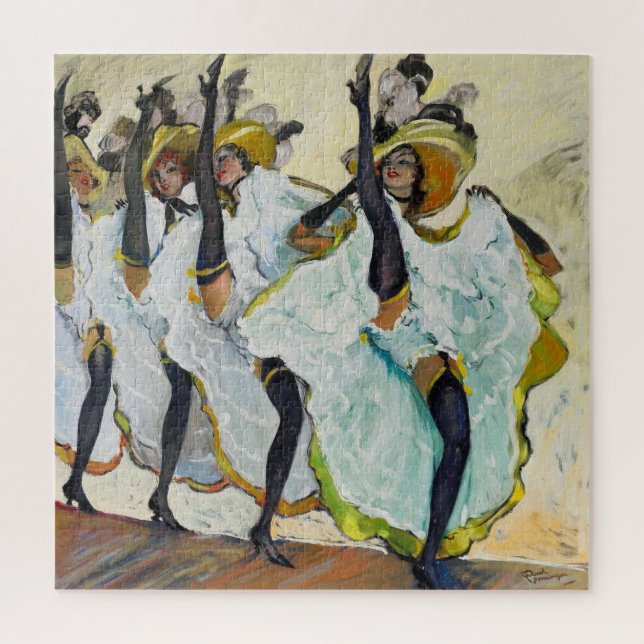 Cancan Dancers Jigsaw Puzzle (Vertical)