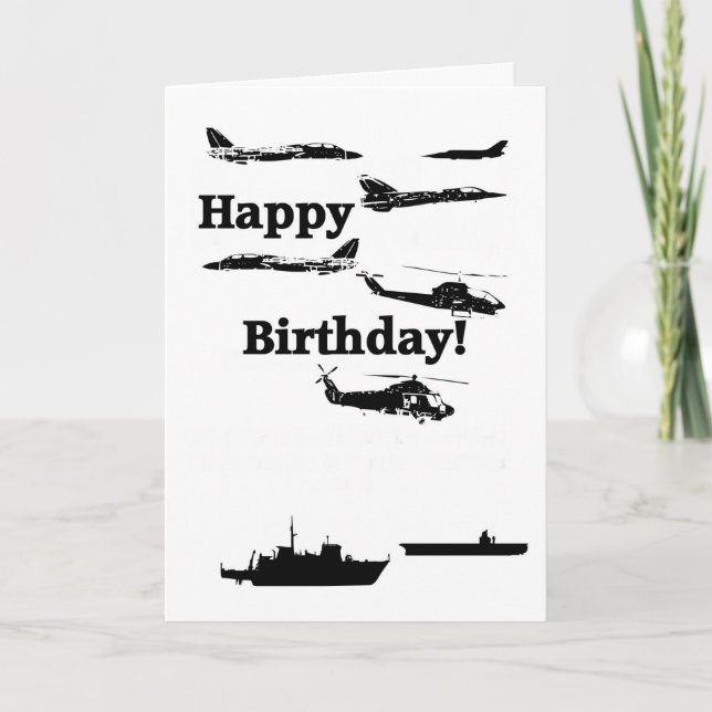 Cancel the Invasion birthday card (Front)