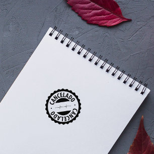 Cancelado, Portuguese Rubber Stamp