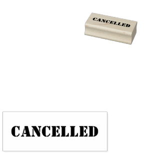 Cancelled Stamp for Voided Documents