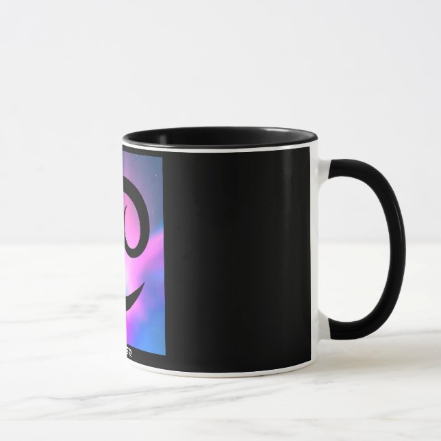 "CANCER" 11 oz. ZODIAC RINGER COFFEE CUP (Right)