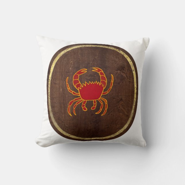 Cancer 2009 throw pillow (Front)