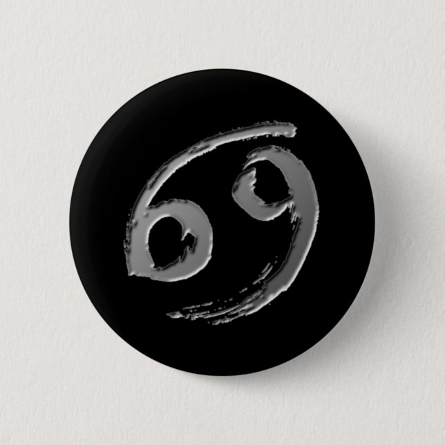 Cancer 2 Inch Round Button (Front)