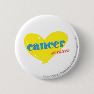 Cancer 3 2 inch round button