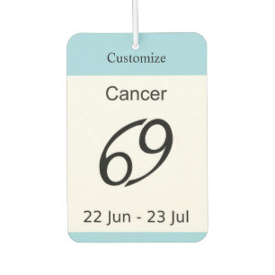 Cancer 69 Zodiac Sign Thunder_Cove Air Freshener