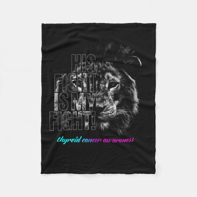 Cancer Awareness1  Fleece Blanket (Front)