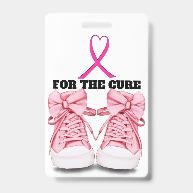 Cancer Awareness Badge - See Back (Front)
