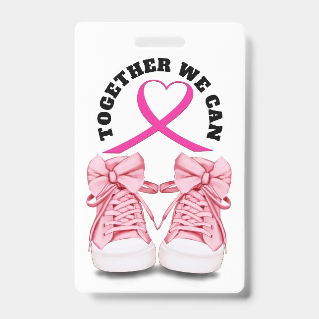 Cancer Awareness Badge - See Back (Front)