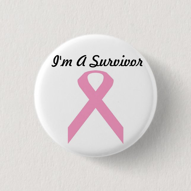 Cancer Awareness Button (Front)