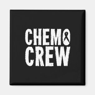 Cancer Awareness Chemo Crew Survivor Gift Magnet