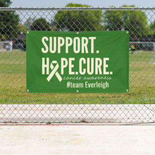 cancer awareness Custom name Banner Outdoor Sign