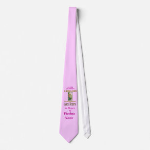 CANCER AWARENESS customize Tie