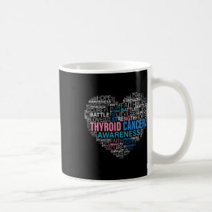 Cancer Awareness Fight Hope Support Strong Warrior Coffee Mug