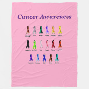 CANCER AWARENESS FLEECE BLANKET