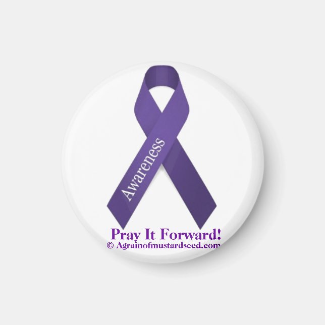 Cancer Awareness Magnet (Front)