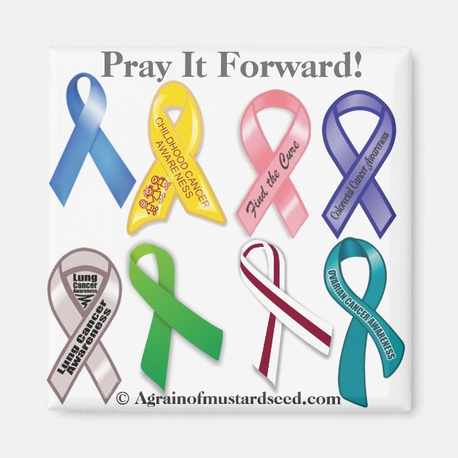Cancer Awareness Magnet (Front)