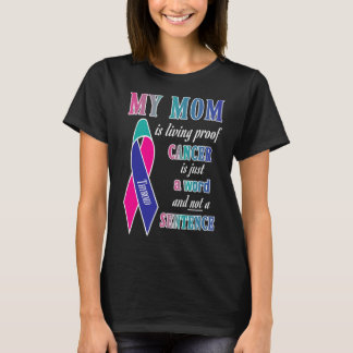 Cancer Awareness S (mom)  T-Shirt