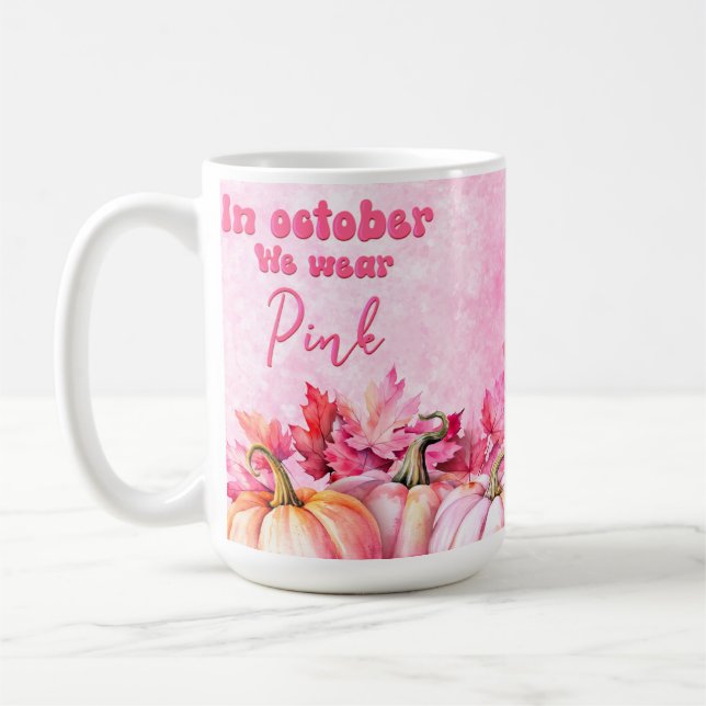Cancer Awareness Series 15 oz Classic Mug (Left)