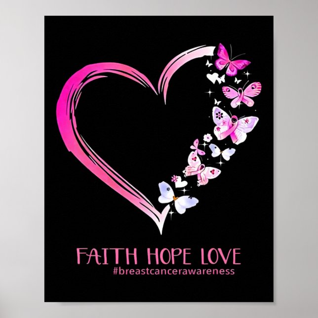 Cancer Awareness Shirt1  Poster (Front)