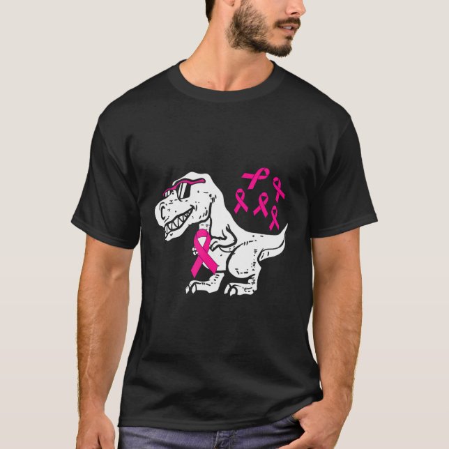Cancer Awareness Shirt Toddler Pink Ribbon Kids Yo (Front)