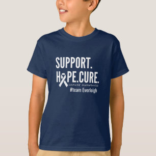 cancer awareness support Personalized Kids T-Shirt