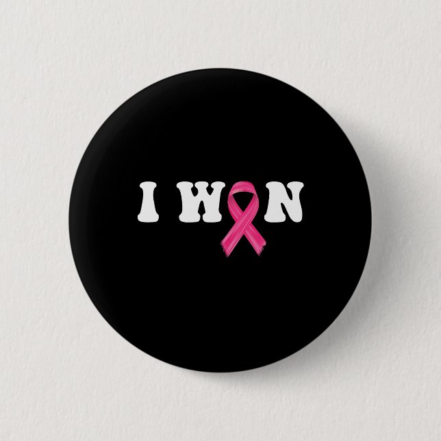 Cancer Awareness Survivor  2 Inch Round Button (Front)