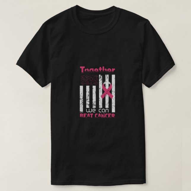 Cancer Awareness T-Shirt (Design Front)