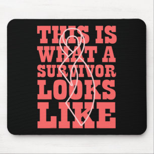 Cancer Awareness This Is What A Survivor Looks Lik Mouse Pad