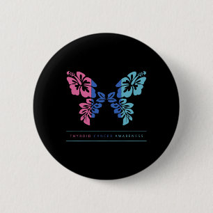 Cancer Awareness Thyroid Cancer Support 2 Inch Round Button