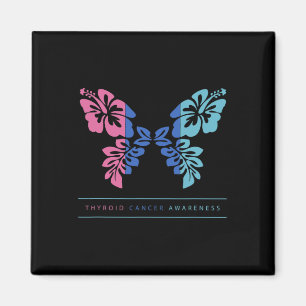 Cancer Awareness Thyroid Cancer Support  Magnet