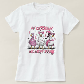 Cancer Awareness We Wear Pink T-Shirt