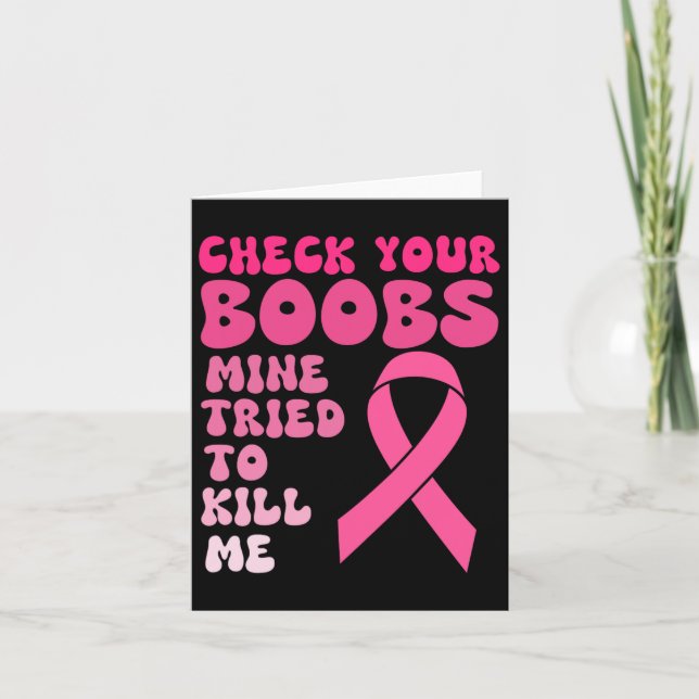 Cancer Awereness Supporter  Card (Front)