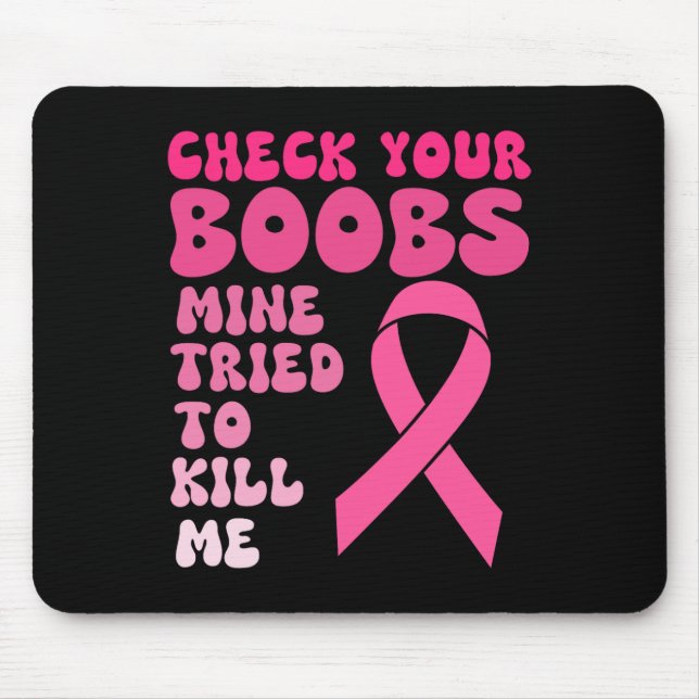 Cancer Awereness Supporter  Mouse Pad (Front)