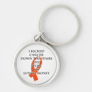 Cancer Bully (Orange Ribbon) Keychain