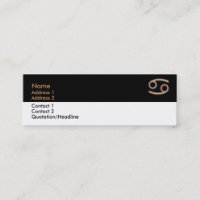 Cancer Business Card