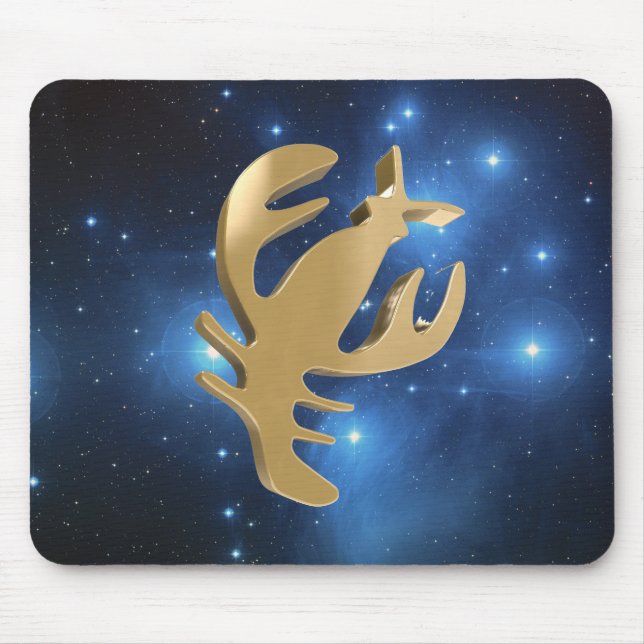 Cancer, Cancro Mouse Pad (Front)