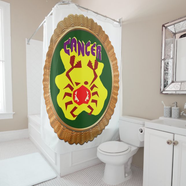 Cancer Cartoon Zodiac Astrology design Horoscope (In Situ)