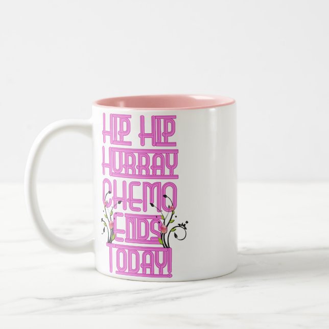Cancer Chemo Coffee Tea Mug Cup (Left)