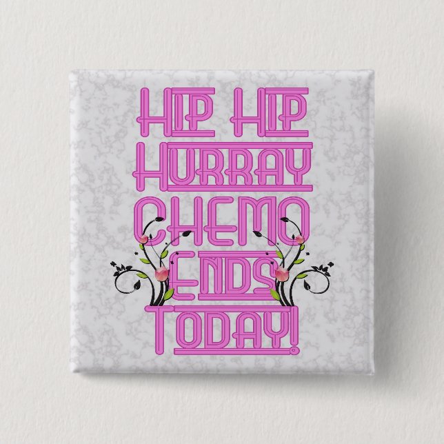 Cancer Chemo Survivor Pin (Front)